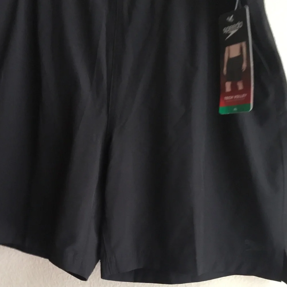 SPEEDO TECH VOLLEY  BLACK SWIM SHORTS